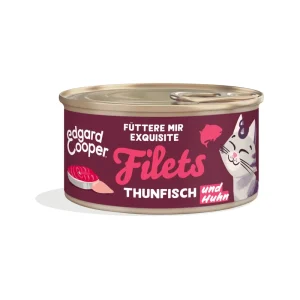 Top-Preis Edgard & Cooper Filets Thunfisch und Huhn 70 g